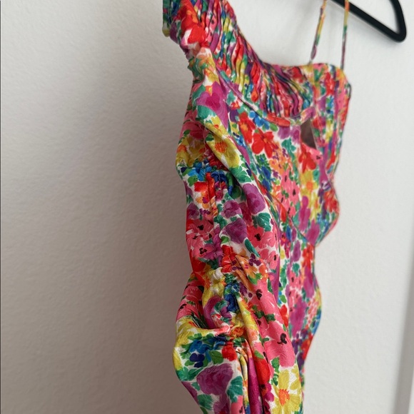 For Love And Lemons bright Floral slip Dress - Picture 5 of 6